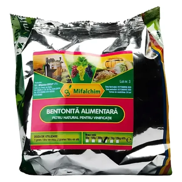 Bentonita Alimentara 50 gr