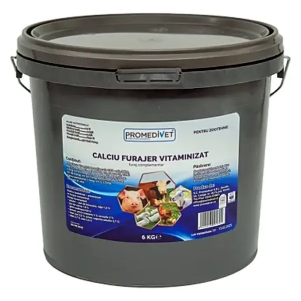 Calciu Furajer Vit 6 kg