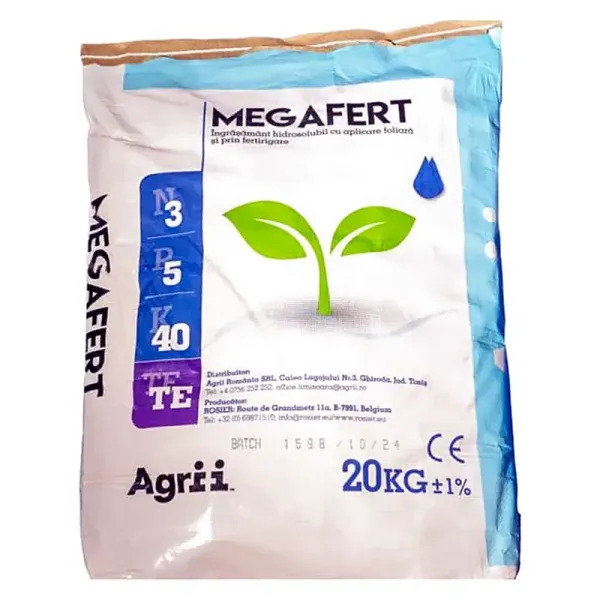 Megafert 3-5-40 20 KG