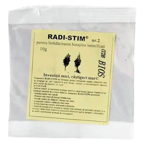 Radi Stim Nr.2, biostimulator pentru inradacinarea butasilor lemnificati si semi