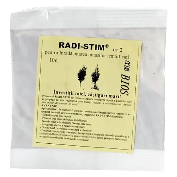 Radi Stim Nr.2, biostimulator pentru inradacinarea butasilor lemnificati si semi
